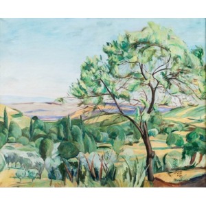 Simon Mondzain, LA VALLE DU LAE, 1928