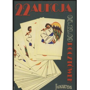 Katalog Aukcji Pocztówek Filokartysta Korporacji Polonia nr 22
