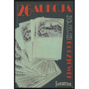 Katalog Aukcji Pocztówek Filokartysta Korporacji Polonia nr 26