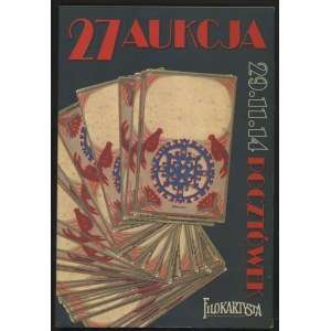 Katalog Aukcji Pocztówek Filokartysta Korporacji Polonia nr 27