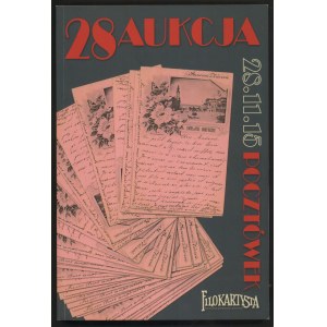 Katalog Aukcji Pocztówek Filokartysta Korporacji Polonia nr 28