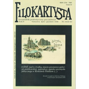 Filokartysta Rok IV numer 3-4(13-14) 1998
