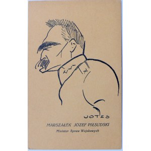 Marszałek Józef Piłsudski, Karykatura