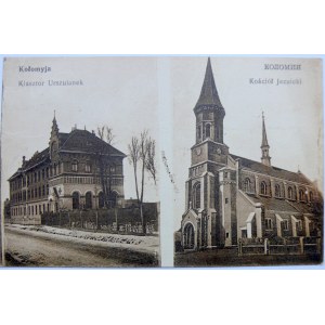 Kołomyja, Klasztor Urszulanek i Kościół Jezuicki
