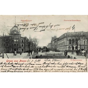 Poznań, Gruss aus Posen 1904