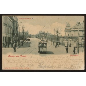 Poznań, Gruss aus Posen. Tiergartenstrasse