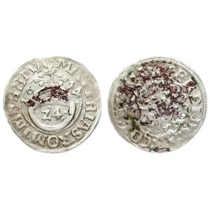 Germany Hildesheim 1/24 Thaler 1614 Ferdinand (1612-1650) Averse: FER.D.G.AR.CO.EL.H. Reverse: MAT...