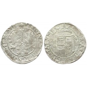 Germany EMDEN 28 Stuber (1624-37). Ferdinand II  (1619-1637). Averse: FERDINAN III ROM IMP SEM AVG...