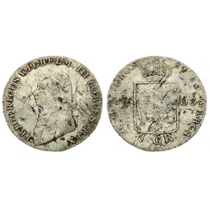 Germany Prussia 1/6 Thaler 1803 A  Frederick William III(1797-1840). 1/6 Thaler (4 Grossus...