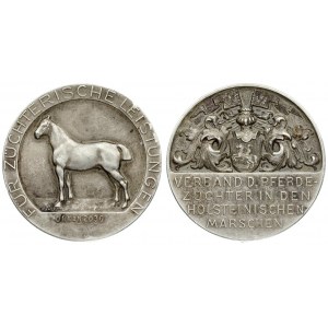 Germany Medal (1930) the horse breeders...