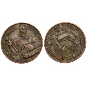 Hungary Medal (1987). Palfy Tamas Palotai Varkapitany 1571...