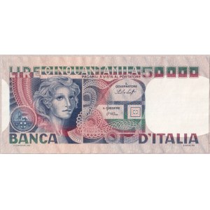 Italy  50000 Lire 1978 Banknote. P...
