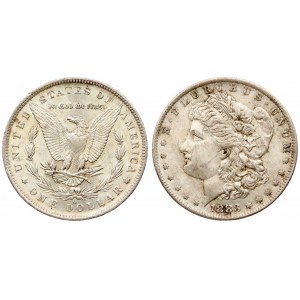 USA 1 Dollar Morgan Dollar 1883 O New Orleans. Averse legend: E. PLURIBUS. UNUM // (DATE)...