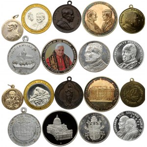 Vatikan Medal 1914-2013 European countries Medals depicting Popes...