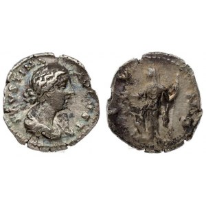 Roman Empire 1 Denarius 161 Faustina Minor Augusta 161-175. Rome. Averse: FAVSTINA ...
