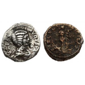 Roman Empire 1 Denarius 200 Julia Domna 193-217. AD 200 Rome mint. Av...