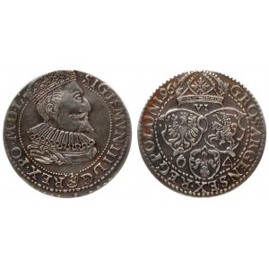 Poland 6 Groszy 1596 Malbork. Sigismund III Vasa (1587-1632). Crown coins 1596 Malbork...