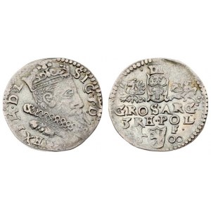 Poland 3 Groszy 1600 Lublin. Sigismund III Vasa (1587-1632) - crown coins 1600. Lublin...