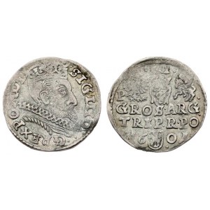 Poland 3 Groszy 1601 Poznan. Sigismund III Vasa (1587-1632) - crown coins 1601. Poznan...