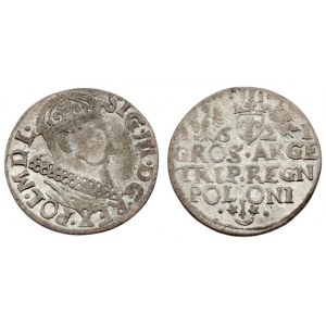 Poland 3 Groszy 1621 Krakow. Sigismund III Vasa (1587-1632) - crown coins 1621. Krakow. Silver...