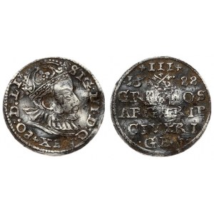 Latvia  Livonia 3 Groszy 1588 Riga Sigismund III Vasa (1587-1632) - the city of Riga 1588...