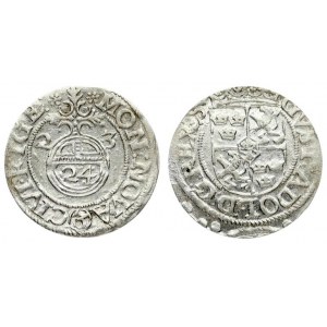 Latvia 1/24 Thaler 1623 Riga the city. Gustav II Adolf (1621-1632); (1/24 thaler) 1623 Riga...