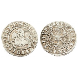 Lithuania 1/2 Grosz 1512 Vilnius Sigismund I the Old(1506-1548) - Lithuanian coins 1512 Vilnius...