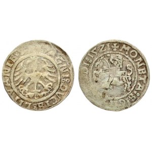 Lithuania 1/2 Grosz 1521 Sigismund I the Old (1506-1548) - Lithuanian coins Vilnius...