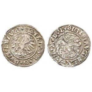 Lithuania 1/2 Grosz 1545 Sigismund II Augustus (1545-1572). Lithuanian coins Vilnius...