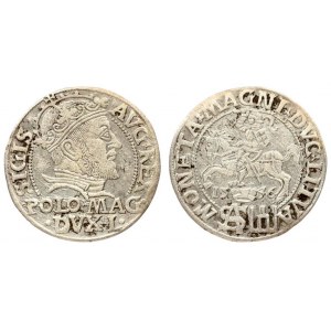 Lithuania 1 Grosz 1546 Vilnius Sigismund II Augustus (1545-1572) - Lithuanian coins 1546 Vilnius...
