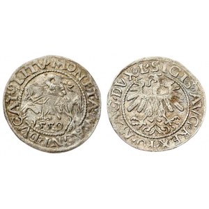 Lithuania 1/2 Grosz 1559 Vilnius. Sigismund II Augustus (1545-1572) - Lithuanian coins Vilnius. L...