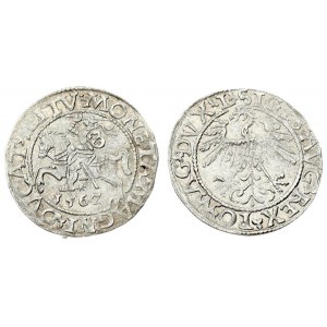 Lithuania 1/2 Grosz 1562 Vilnius. Sigismund II Augustus (1545-1572) - Lithuanian coins Vilnius. L...