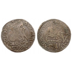Lithuania 1 Grosz 1567 Vilnius/ Tykocin. Sigismund II Augustus (1545-1572) - Lithuanian coins...