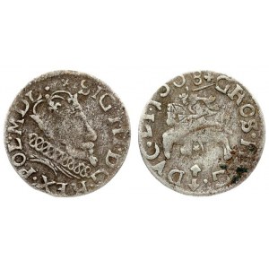 Lithuania 1 Grosz 1608 Sigismund III Vasa (1587-1632) - Lithuanian coins Vilnius...