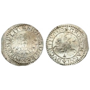 Lithuania 1 Grosz 1610 Sigismund III Vasa (1587-1632) - Lithuanian coins  Vilnius...