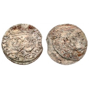 Lithuania 1 Shilling 1617 Sigismund III Vasa (1587-1632) - Lithuanian coins Vilnius; short date 1...