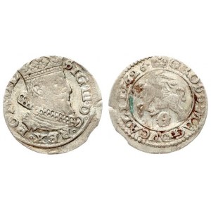 Lithuania 1 Grosz 1626 Vilnius Sigismund III Vasa (1587-1632) Lithuanian coins 1626 Vilnius...