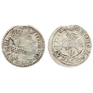 Lithuania 1 Grosz 1626 Vilnius. Sigismund III Vasa (1587-1632) Lithuanian coins 1626 Vilnius...