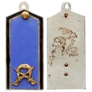 Russia Badge (1900) in the form of a shoulder strap for a school cadet cavalry school...