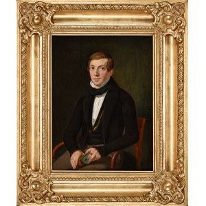 Carl Fischer (1819-1868), Portret, 1849