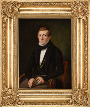 Carl Fischer (1819-1868), Portret, 1849