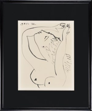 Pablo Picasso (1881-1973), Akt studie