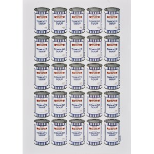 Banksy (Ur.1974), Tesco tomato soup, 2006