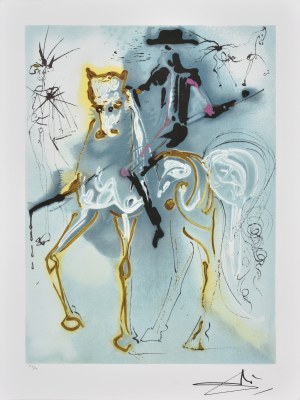 Salvador Dali (1904-1989), Z cyklu Dalinean Horses: Le picador