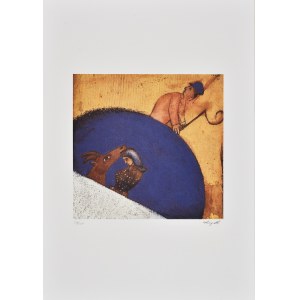 Marc Chagall (1887-1985), granolitografia / 33,5 x 35 cm [wymiary odbitki]