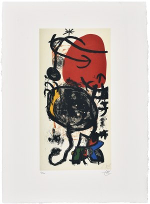 Joan Miro (1893-1983), Kompozycja