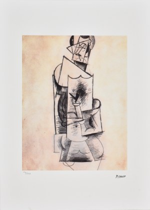 Pablo Picasso (1881-1973), Figure cubiste 1986