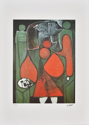 Pablo Picasso (1881-1973), Acte cubiste 1986