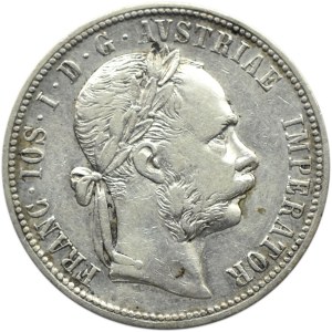 Austro-Węgry, Franciszek Józef I, 1 floren 1882, Wiedeń