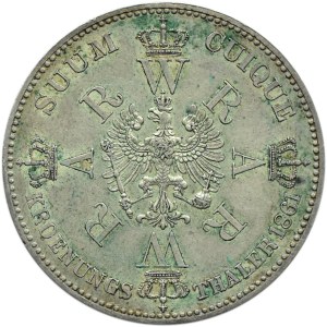 Niemcy, Prusy, Talar koronacyjny 1861, Wilhelm i Augusta, Berlin